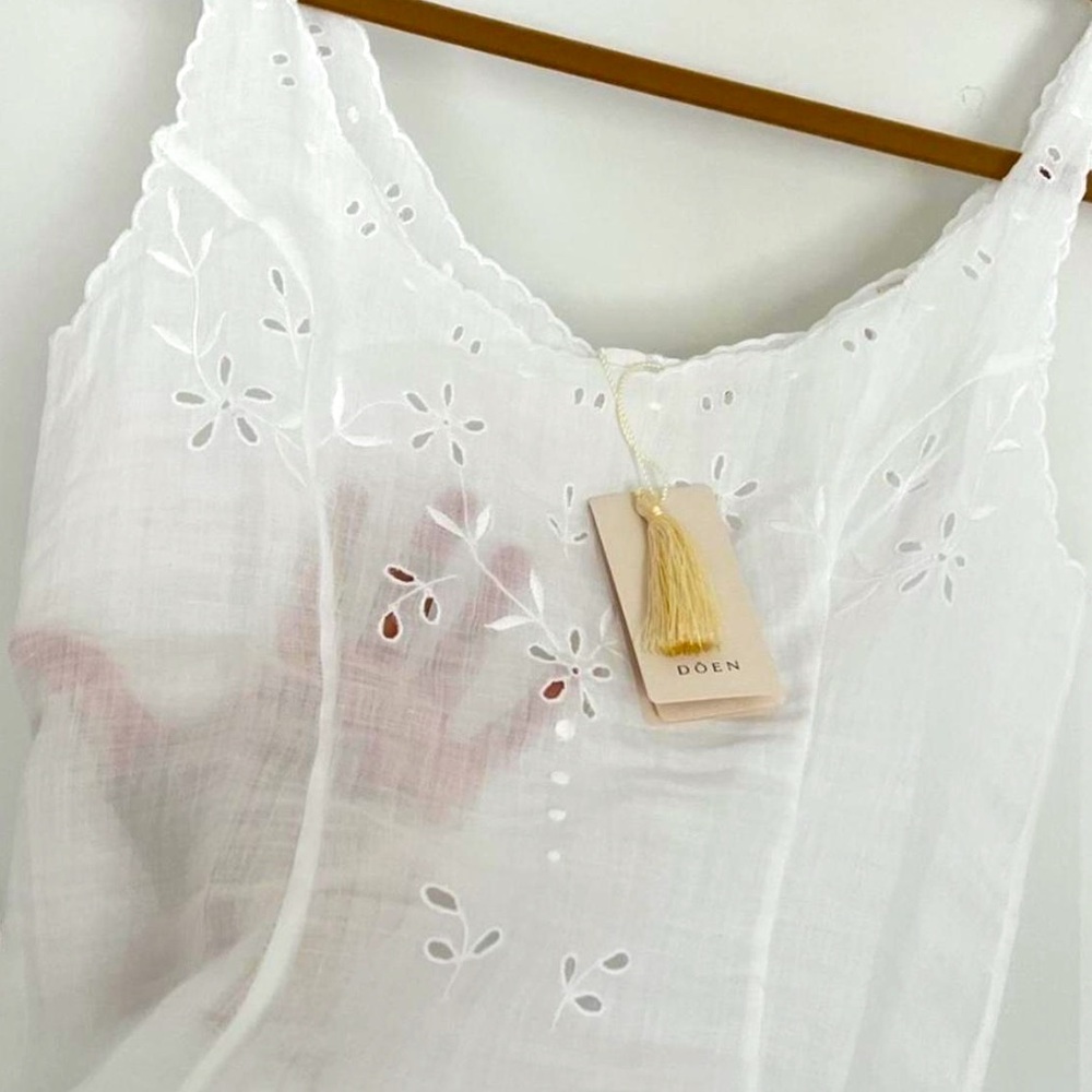 [XS] DOEN Abella Dress in Salt